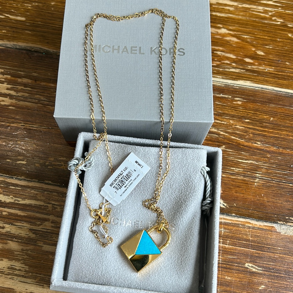 Michael Kors Padlock Pendants Women's Necklace